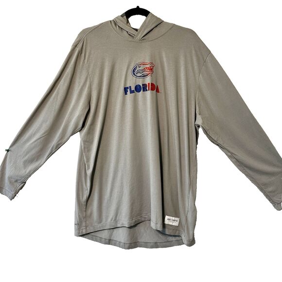 Florida Gators Sweater Adult XL Gray Hoodie‎ Nike Dri-Fit Campus Collection - Picture 1 of 16